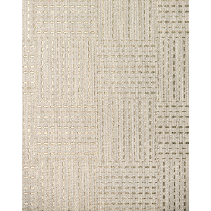 Kravet Geometric Metallic Wallpaper Roll Perigold